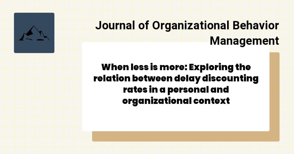 An Analysis of Variables Affecting Behavior Analytic Practitioners’ Intention to Leave a Position and Leave the Field