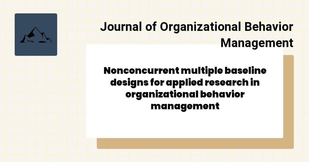 An Analysis of Variables Affecting Behavior Analytic Practitioners’ Intention to Leave a Position and Leave the Field